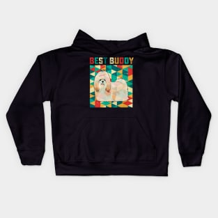 Best Buddy Shih Tzu Kids Hoodie